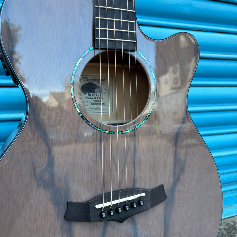 Tanglewood Azure TA4CEGY Super-Folk Electro-Acoustic Guitar Grey