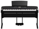 Yamaha DGX-670 B Digital Piano and Home Keyboard Including Wooden Stand and 3 Pedal Unit