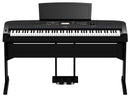 Yamaha DGX-670 B Digital Piano and Home Keyboard Including Wooden Stand and 3 Pedal Unit