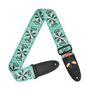 Amumu Guitar Strap - Hootenanny Green with 3 Pics