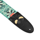Amumu Guitar Strap - Hootenanny Green with 3 Pics
