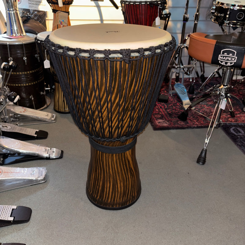 Ex Demo Pearl 14" Synthetic Shell Djembe, Rope Tuned Artisan Cyprus