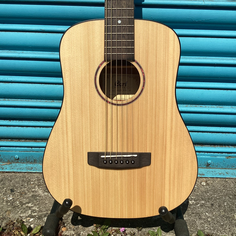 Cort Earth Mini EARTHMINI Open Pore Acoustic Guitar Inc. Gig Bag