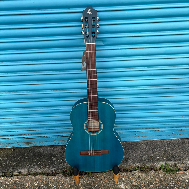 Ortega RST5MOC Student Series Classical Guitar - Ocean Blue (4/4)