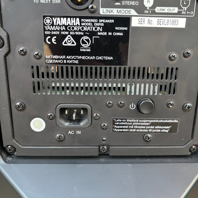 Pre-Loved Yamaha DXR15 Active Speaker