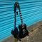 B-Stock Vintage V69 SG Style Electric Guitar Gloss Black