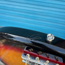 Pre-Loved SX P Bass Style Electric Bass in 3 Colour Sunburst Left Handed with Gig Bag