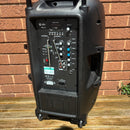 Pre Loved QTX PAL 12 Busker Amp with 2 Wireless Mics