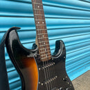 (Pre-Loved) Squier Affinity Strat Style Guitar in Sunburst w/Black Pickguard