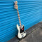 Squier Affinity Series Active Jazz Bass Guitar in Olympic White