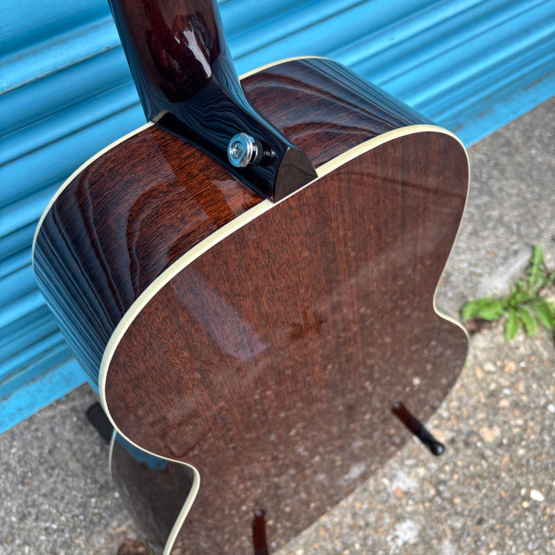 Pre-Loved Rathbone N.O 6  Solid Mahogany Top Acoustic Guitar