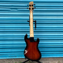 Kala UBass Solid Body Ukuele Electric Bass - Sunburst (Left-Handed) Inc. Padded Gig Bag