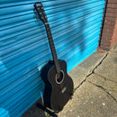 Washburn DFEFE-U Ebony D Deep Forest Electro Acoustic Guitar - Natural Matte
