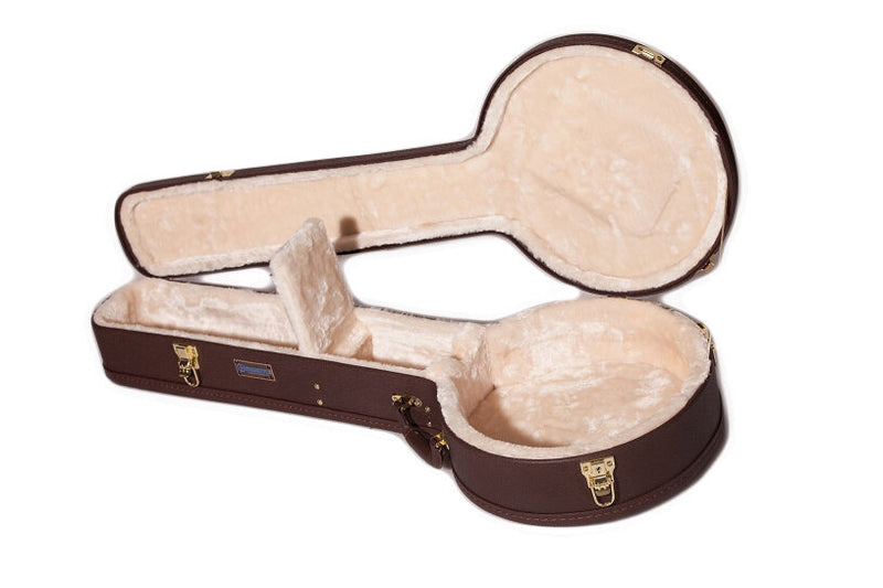 Freestyle Banjo Wood Shell Hard-case