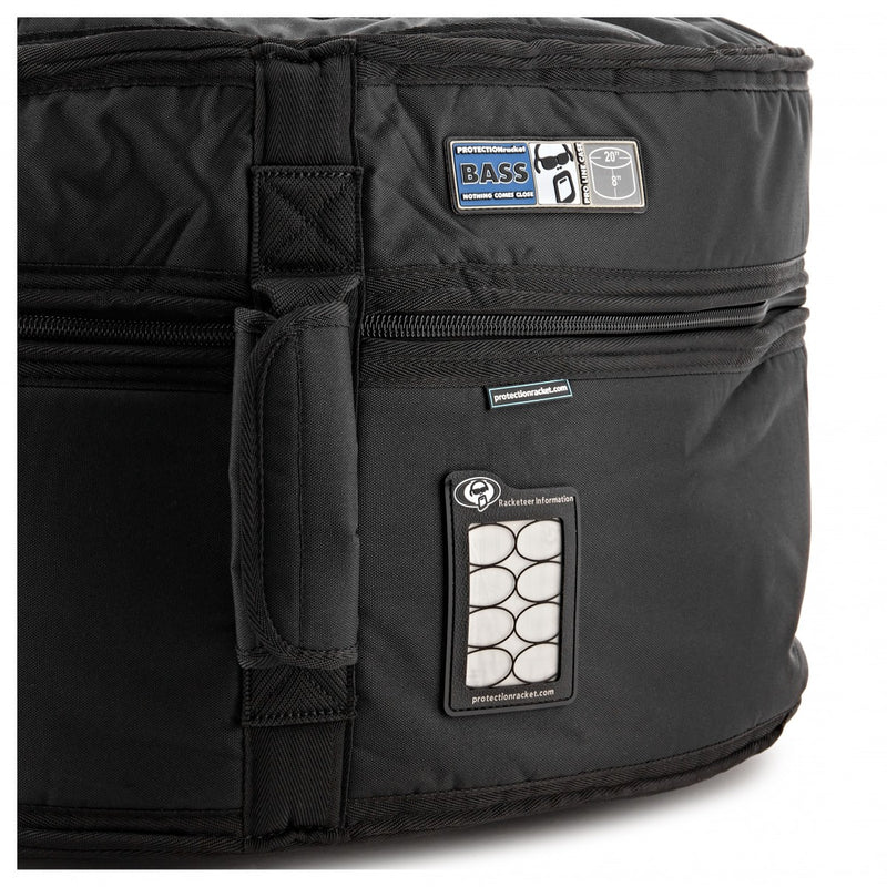 Yamaha Stage Custom Hip Shells in Raven Black with Protection Racket Cases BUNDLE