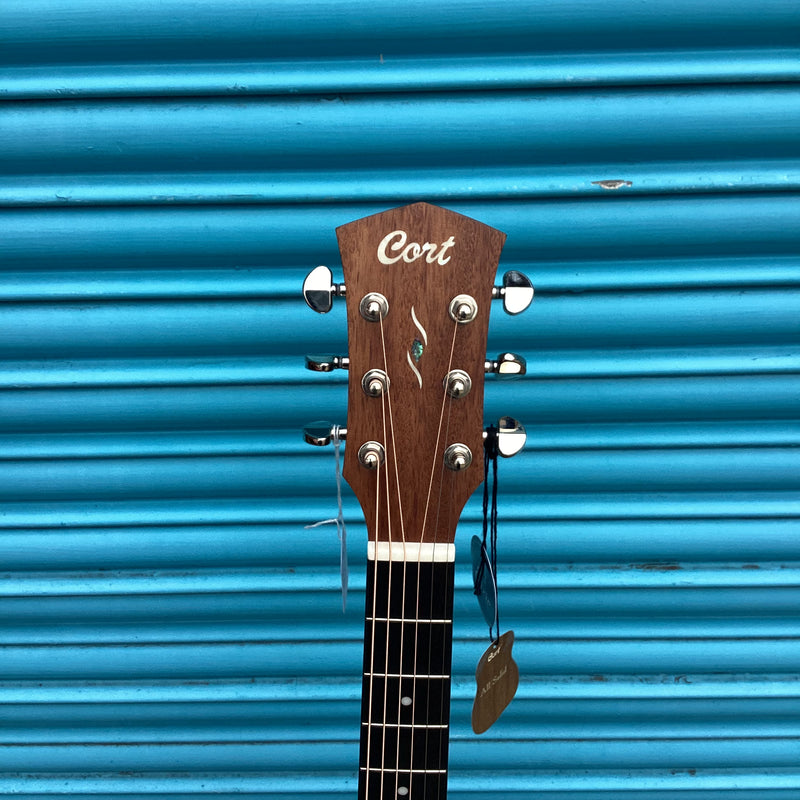 Cort Pure OMCF All Solid Electro Acoustic Guitar with Gig Bag