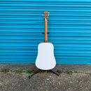 Blue Lava Original - Smart Guitar - Frost White and Walnut