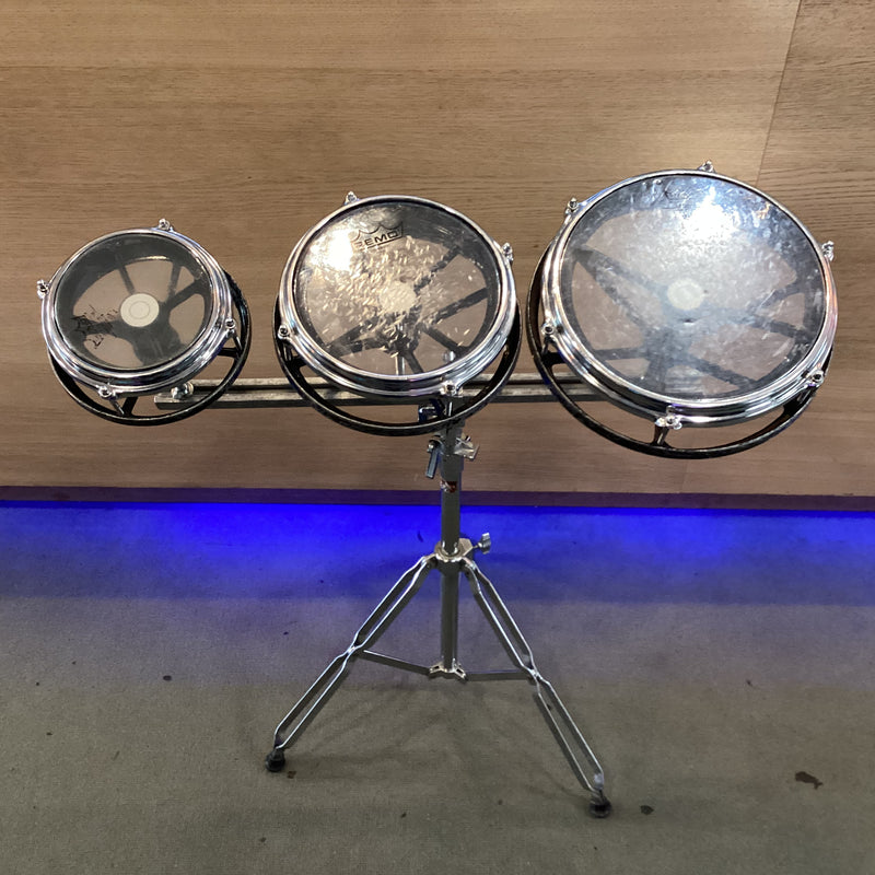 (Pre-Loved) Set of 3 RotoToms with Stand