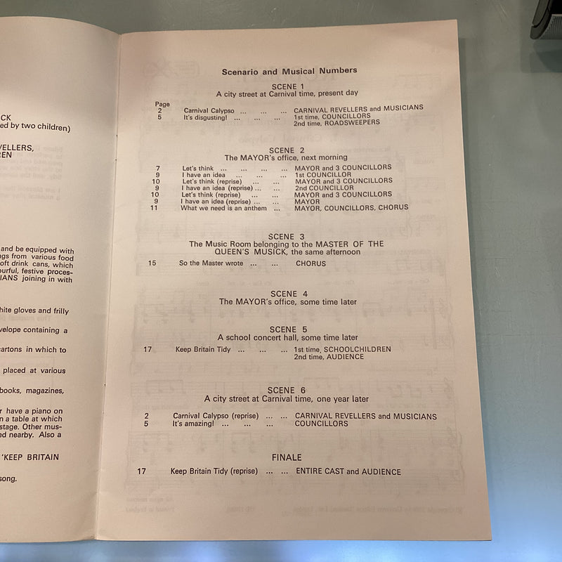 Rubbish! A Musical Play for Junior or Lower Senior Schools - Eileen Diamond - Universal Edition