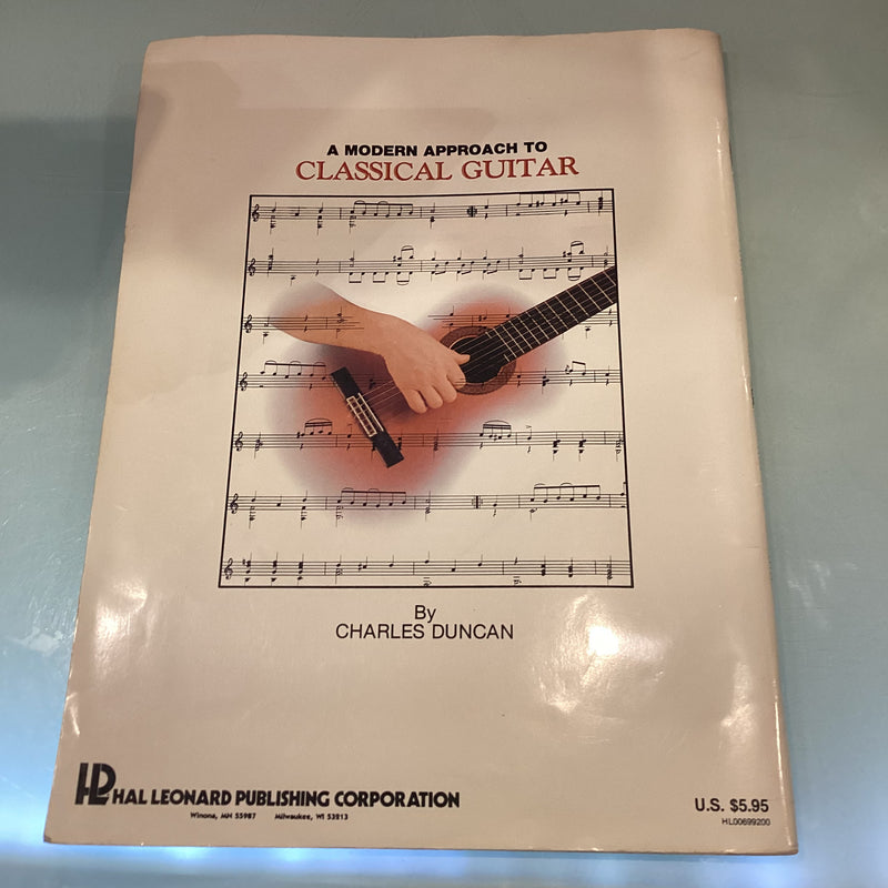 (Pre-Owned) A Modern Approach To Classical Guitar Book 1 Charles Duncan