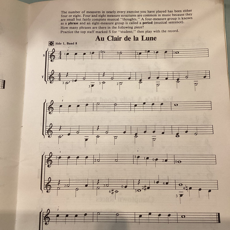 (Pre-Owned) A Modern Approach To Classical Guitar Book 1 Charles Duncan