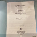 Schubert Konzertstück (Concerto) for Violin and Piano D 345 Nr. 2146