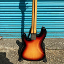 SX 3/4 Short Scale Precision Style Bass Guitar in 3 Colour Sunburst (including Gigbag)