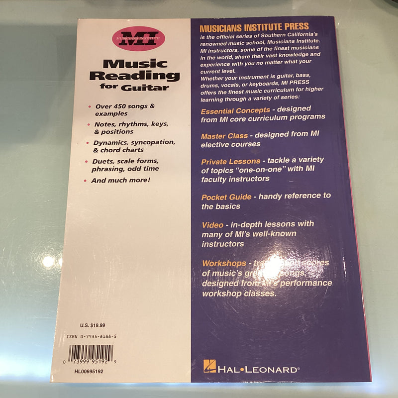 Music Reading for Guitar The Complete Method - David Oakes