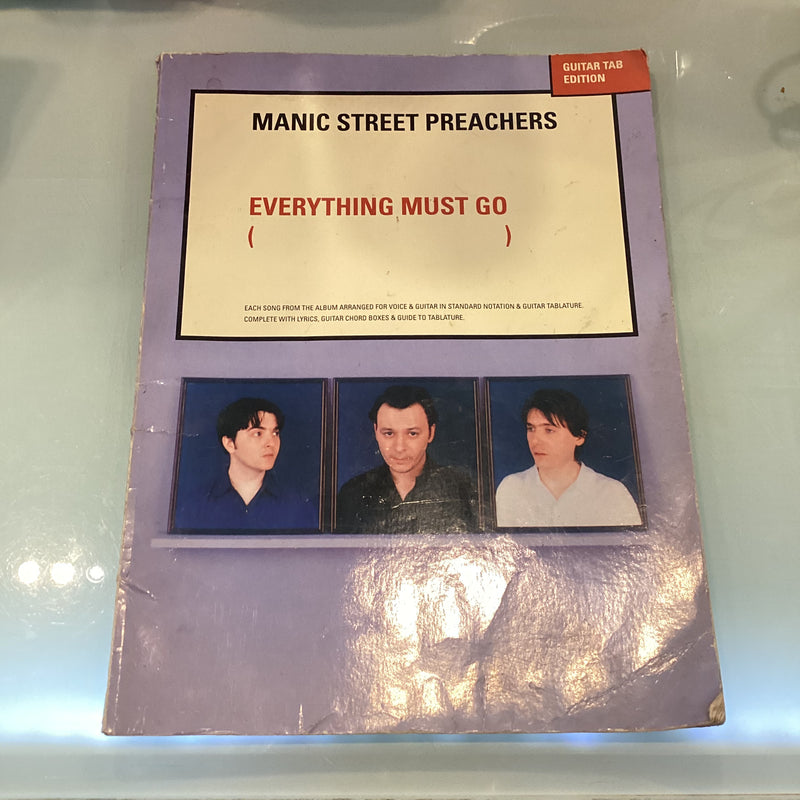 (Pre-Loved) Manic Street Preachers Everything Must Go Guitar Tab