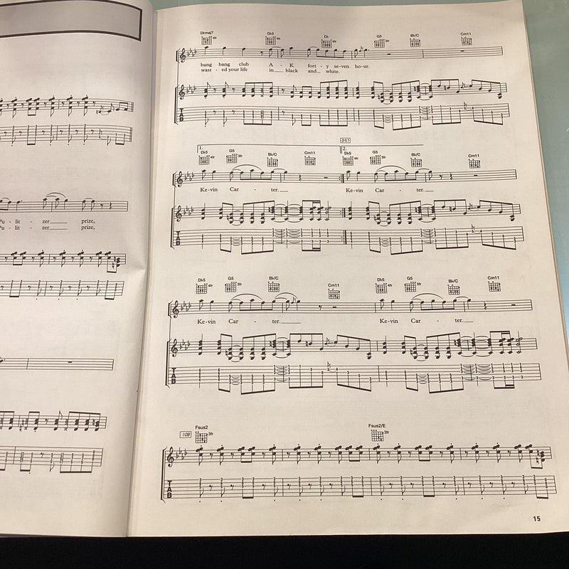 (Pre-Loved) Manic Street Preachers Everything Must Go Guitar Tab