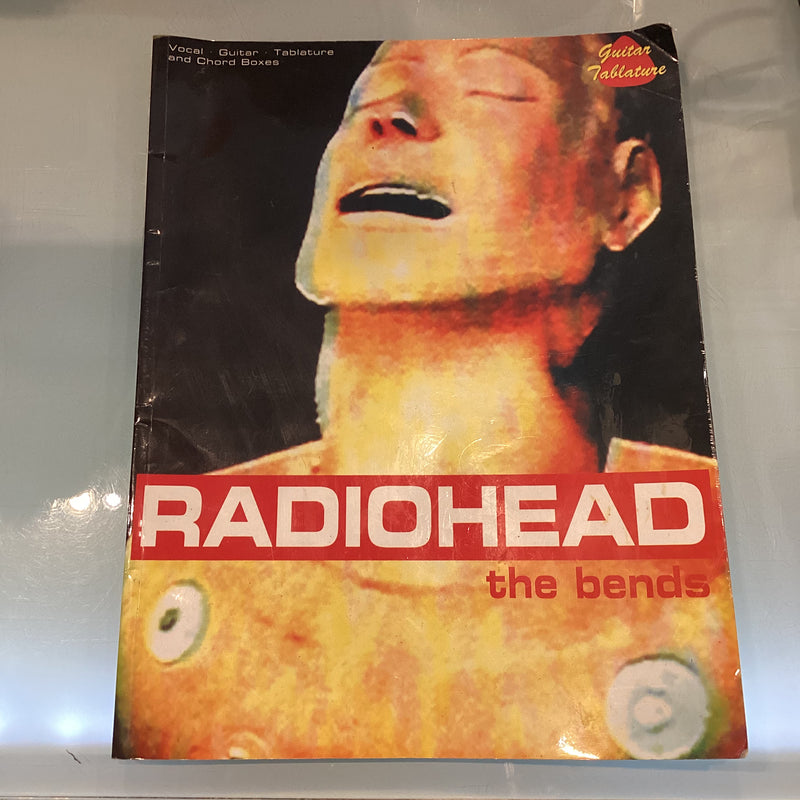 Radiohead The Bends Guitar Tab with Vocal Melody and Chord Boxes