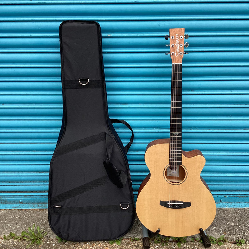 New Tanglewood Roadster Electro Acoustic Guitar with Hard Case bundle