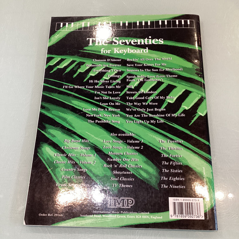 (Pre-Loved) The Seventies for Keyboard - The Easy Keyboard Library