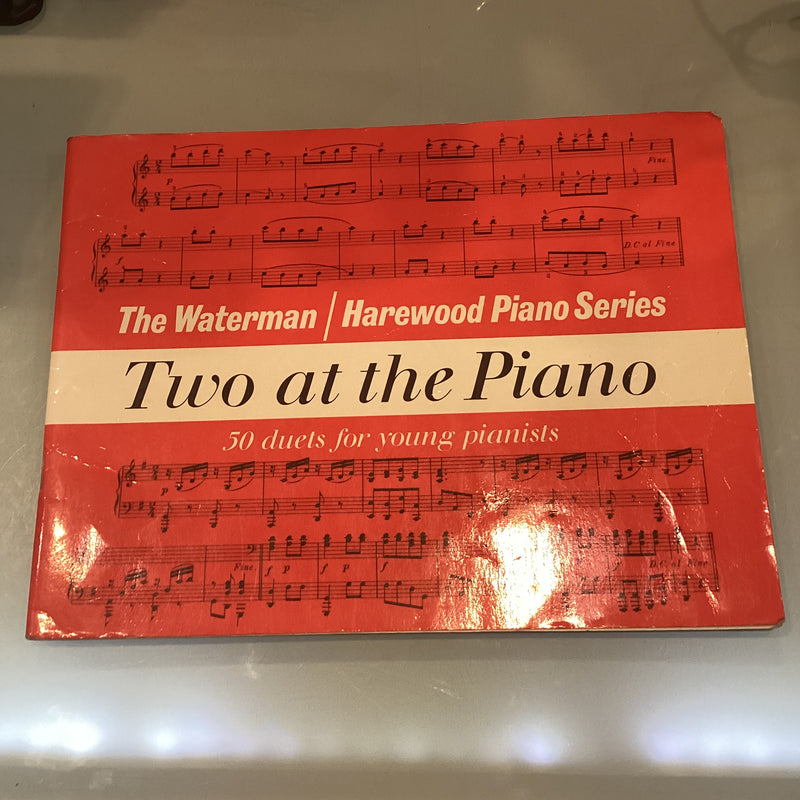 (Pre-Loved) Two at The Piano - 50 Duet for Young Beginners - Waterman/Harewood
