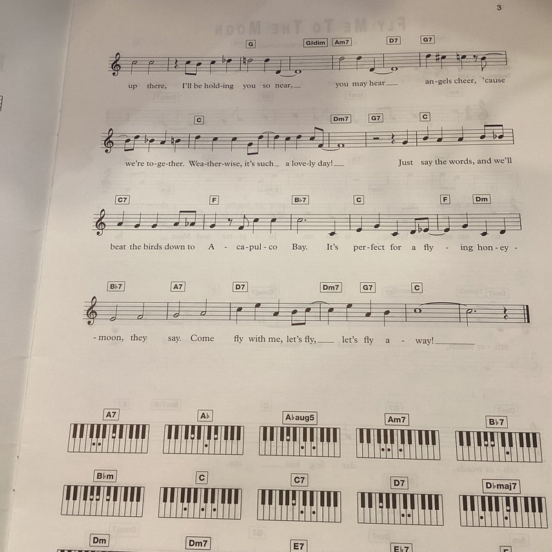 (Pre-Loved) Frank Sinatra - The Easy Keyboard Library