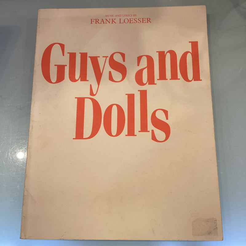 (Pre-Loved) Guys and Dolls - Vocals Score and Piano Accompaniment