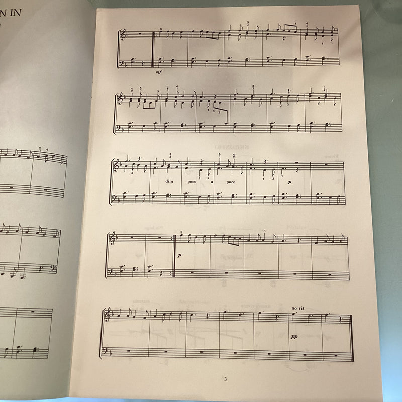 (Pre-Loved) Sumer is Icumen in - Four Traditional British Songs - Classical Keyboard Collection