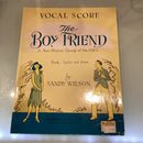 (Pre-Loved) The Boy Friend - Sandy Wilson (Vocal Score and Piano Accompiment)