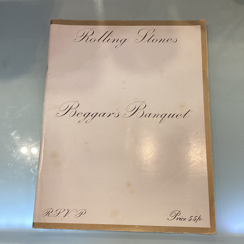 (Pre-Loved) Vintage! Rolling Stones - Beggars Banquet (Piano, Vocal, Chords)