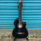 Ortega Family Series 3/4 Electro Classical Guitar  - Satin Black with Padded Gig Bag -