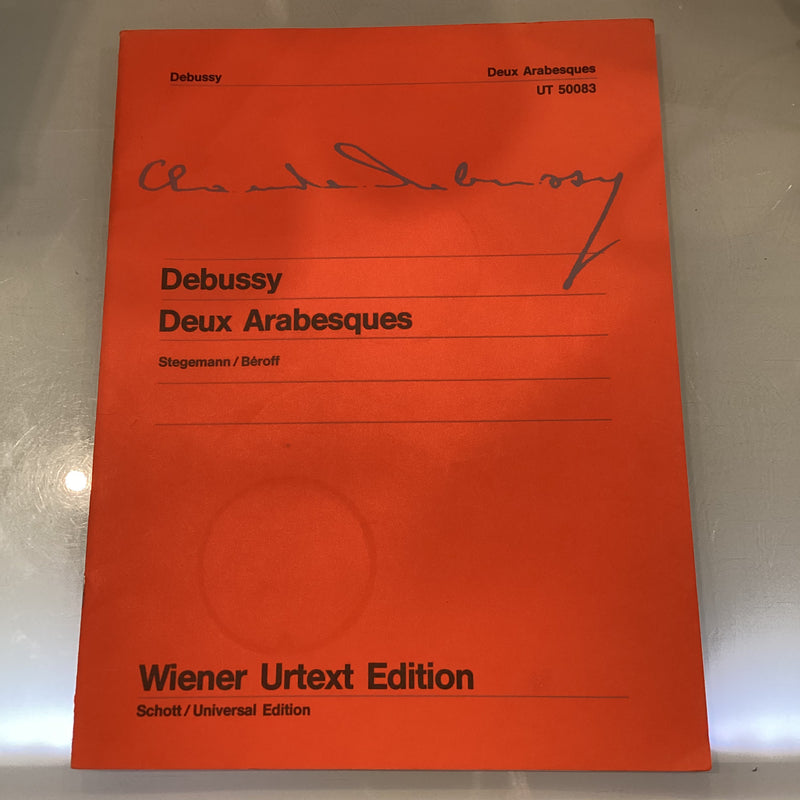 (Pre-Loved) Debussy Deux Arabesques for Piano UT50083 (Schott Publishing)