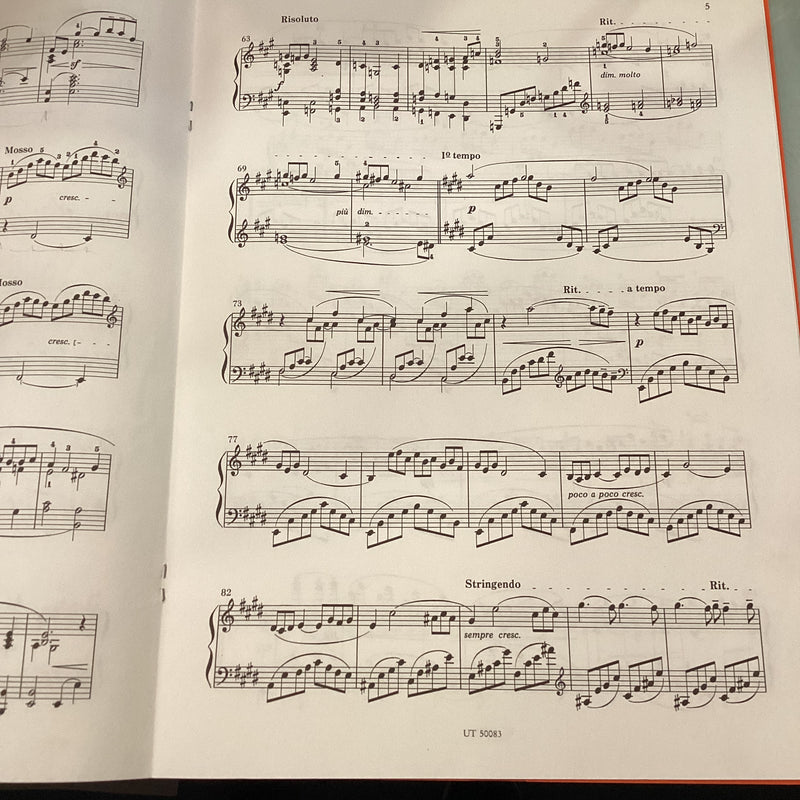 (Pre-Loved) Debussy Deux Arabesques for Piano UT50083 (Schott Publishing)