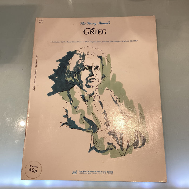(Pre-Loved) The Young Pianist's Grieg - A Collection of the Easier Oiano Works in their Original Form - Harry Dexter