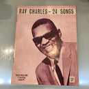Ray Charles - 24 Songs - Vintage Book for Piano and Vocal