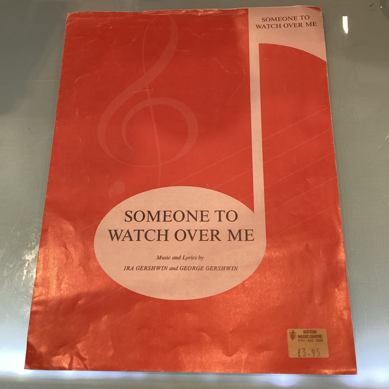(B-Stock) Someone To Watch Over Me - Ira and George Gershwin - Single Sheet for Piano and Voice