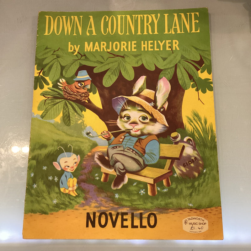 (Pre-Loved) Down A Country Lane - Marjorie Helyer - Piano - Novello