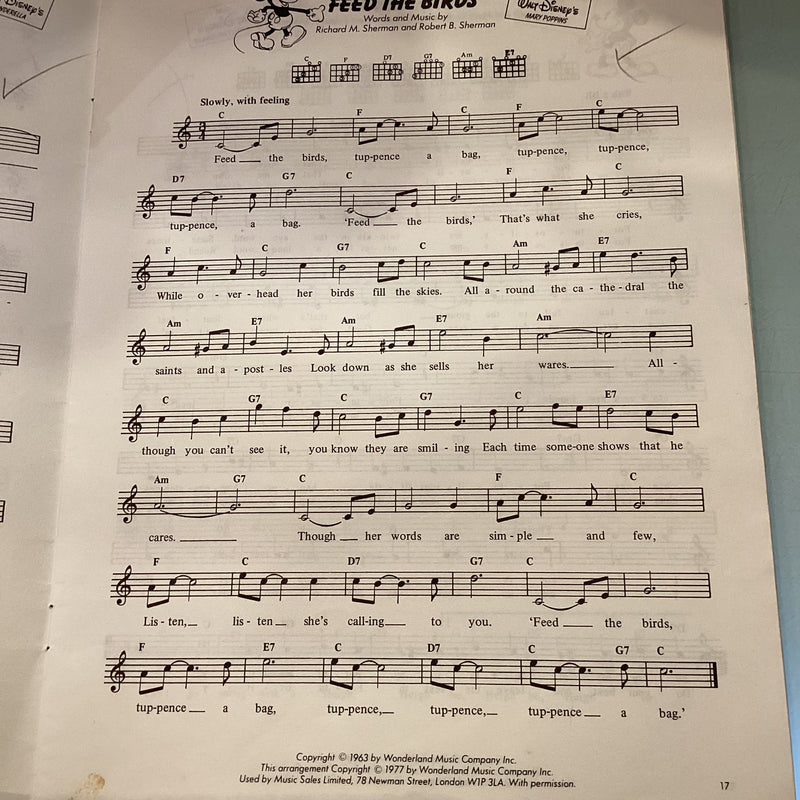 (Pre-Loved) Walt Disney Songs for the Recorder
