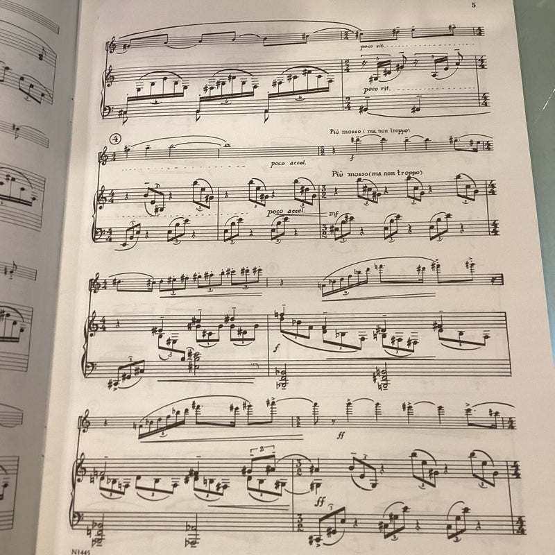 (Pre-Loved) Sonatina for Flute and Piano - Eldin Burton