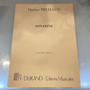 (Pre-Loved) Darius Milhaud Sonatine for Flute and Piano - Durand