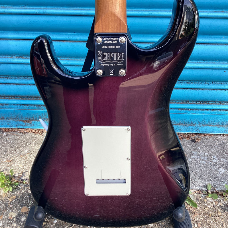 Sceptre Ventana Deluxe Electric Guitar in Misty Violet - SV2MV